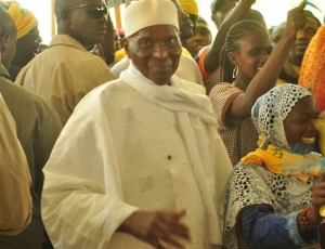 Campagne électorale: Me Abdoulaye Wade toujours roi à Touba