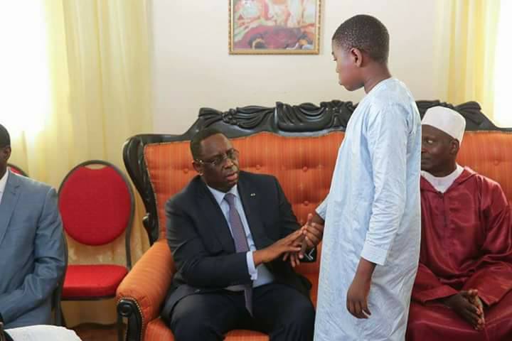 Le Pr Sall s'est rendu chez feu Cheikh Mbengue
