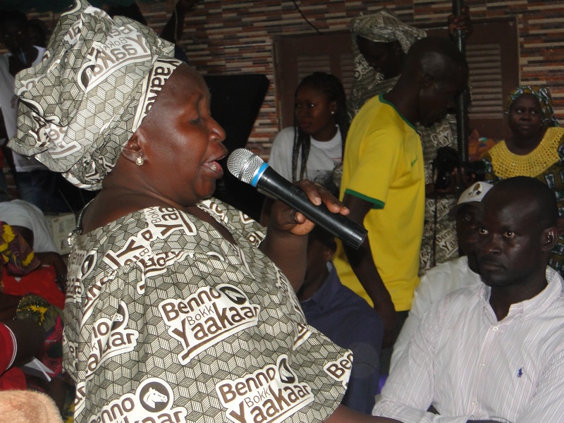 Législatives : Fatoumata Niang Bâ, Présidente de l’Udes/R, tance l’opposition  