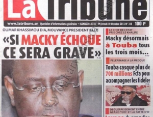 Fermeture du journal "La Tribune" par Bougane: Le Synpics parle de dictature