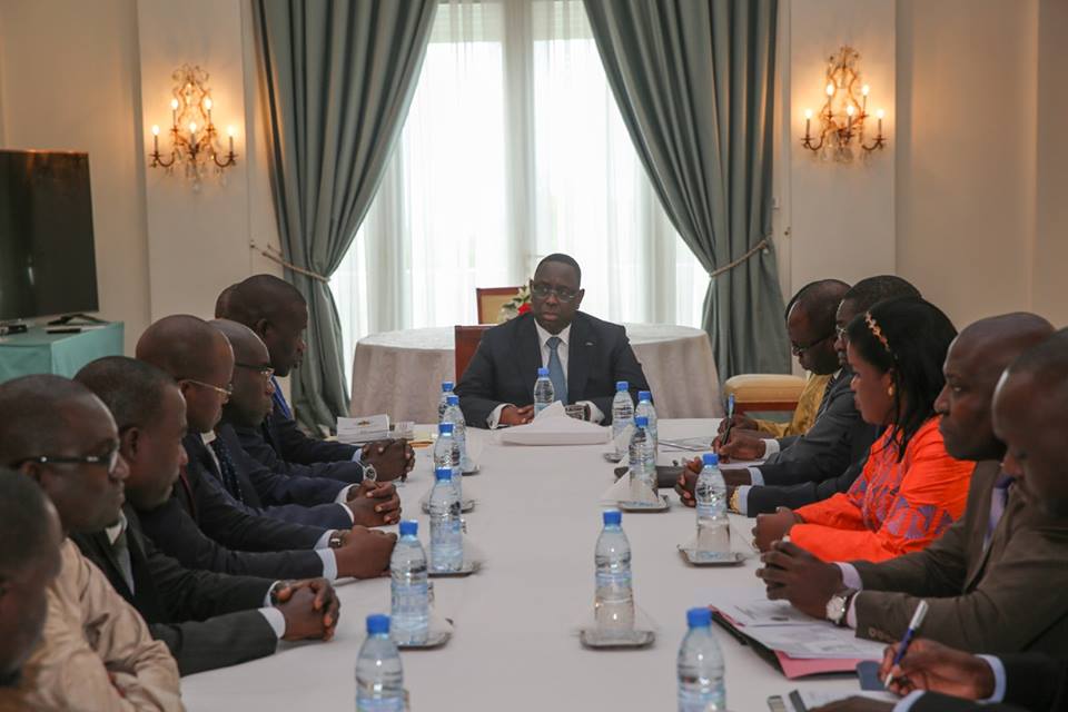 Macky Sall a reçu au Palais l’Union des Magistrats du Sénégal