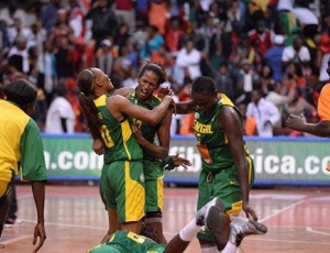 Afro Basket les lionnes gagnent le premier match devant la Guinée 105 – 37