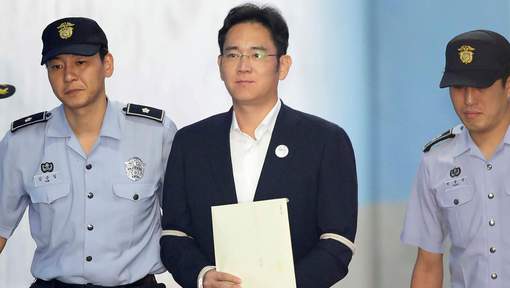 L'héritier de Samsung condamné à cinq ans de prison
