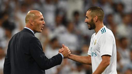Mondial-2018: Zidane défend Benzema, "un joueur exceptionnel"