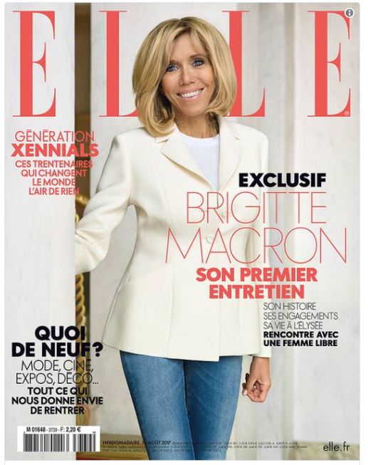 Elle bat un record avec la Une de Brigitte Macron