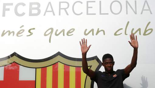 Dembélé débarque à Barcelone pour réaliser son "rêve"