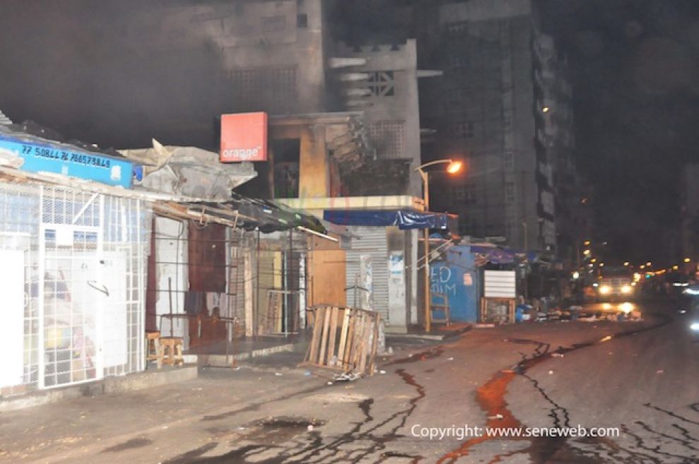 Plateau : Le Supermarché CDA ravagé par un incendie