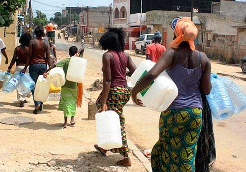 THIÈS : Pénurie d’eau dans plusieurs quartiers