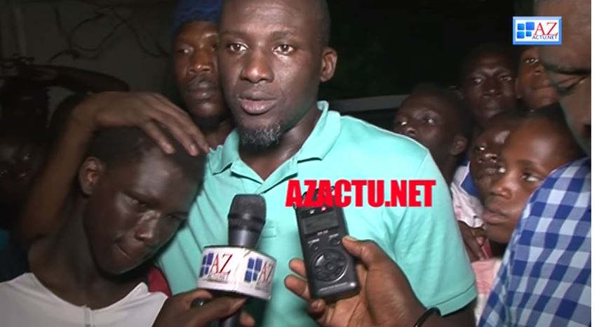 Première déclaration de Assane Diouf après sa libération…(Exclusif AZACTU.NET)