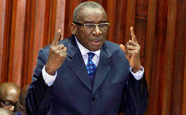 Sidiki Kaba : «Les poursuites contre Assane Diouf ne sont pas définitivement suspendues»