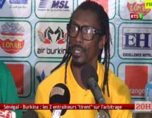 Sénégal- Burkina: Les deux entraineurs tirent sur l'arbitrage