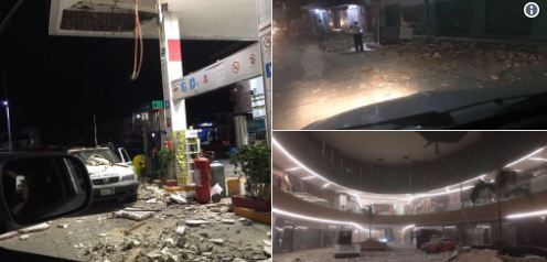 Au moins 5 morts dont deux enfants dans un séisme au Mexique Au moins 5 morts dont deux enfants dans un séisme au Mexique