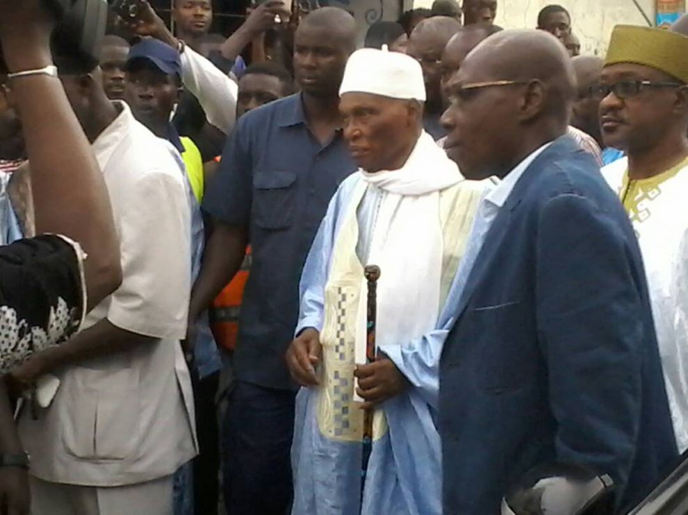 Photos – Abdoulaye Wade chez Khalifa Sall