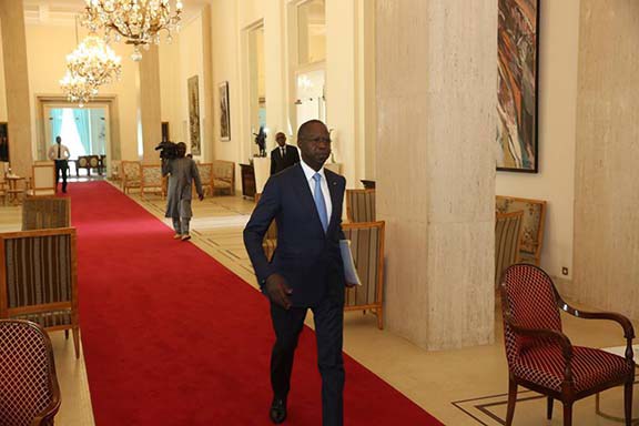 Des ministres sénégalais et français en séance de travail