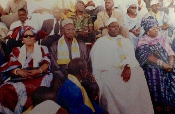 Souvenirs: Macky Sall en 2006 avec Aida Diongue, Abdoulaye Faye...