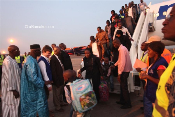 Urgent: l'arrivée de 163 Sénégalais rapatriés de la Libye
