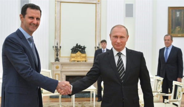 Guerre en Syrie: la Russie renouvelle son soutien au président Bachar al-Assad