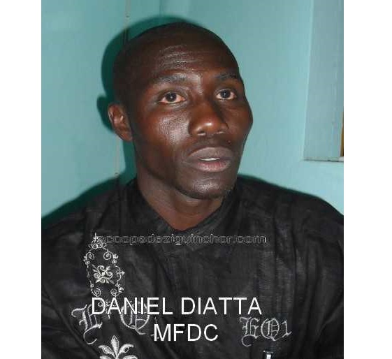 Dernière minute : Daniel Diatta du MFDC vient d’être arrêté par la gendarmerie