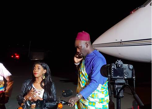 Les coulisses de tournage du nouveau Clip de Wally Seck