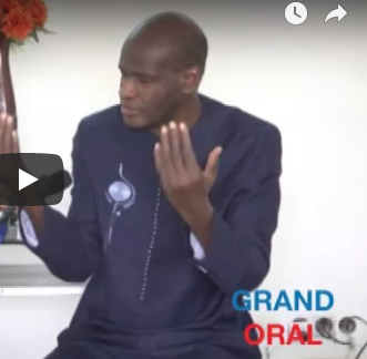 Emission Grand Oral avec THIERNO LO