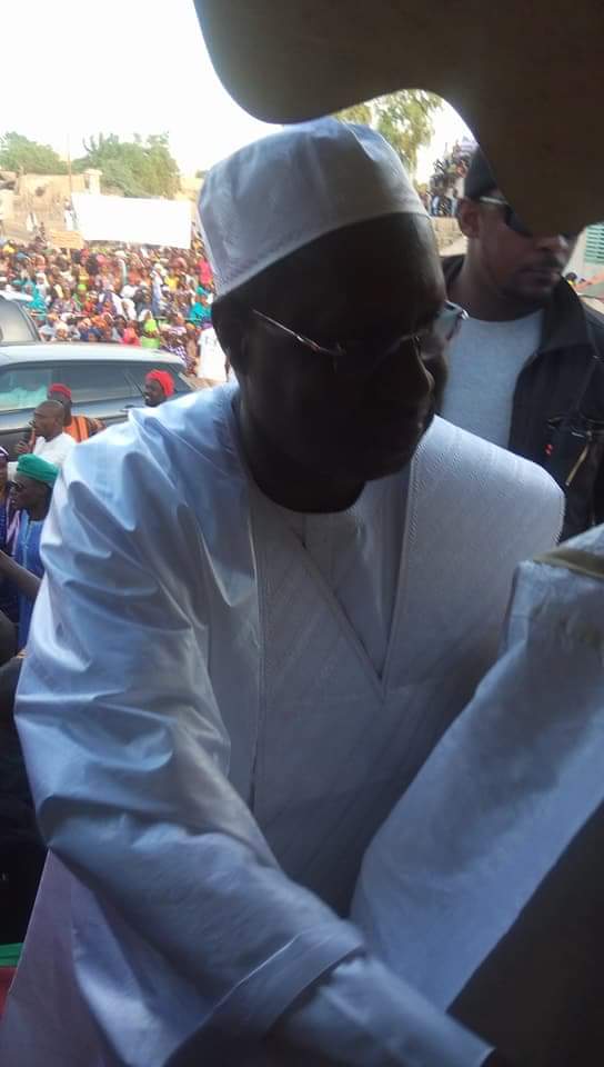 Abdou Karim Sall démontre sa représentativité dans son village natal d'Orkadiere (Images )