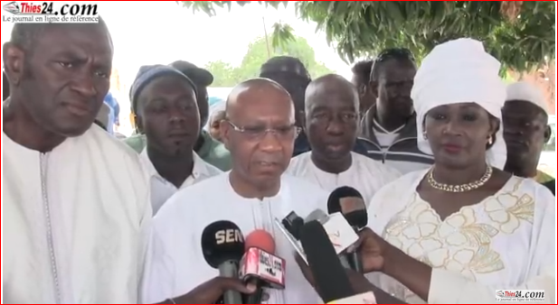 Présidentielle-2019 : Hadjibou Soumaré chez le Khalife de Ndiassane
