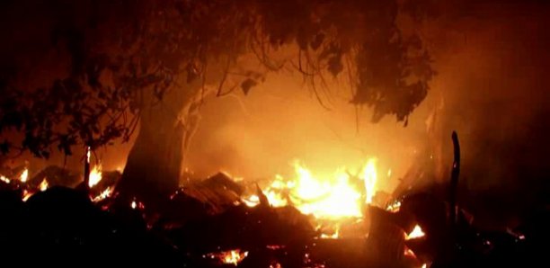 Ziguinchor : Incendie au marché Tilène, plus d’un milliard de dégâts