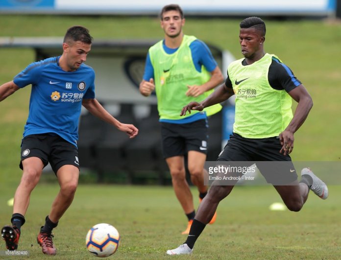 25 Photos : la première séance d’entraînement de Keita Baldé avec l’Inter Milan