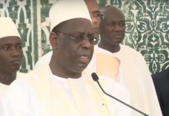 MACKY SALL : ‘’PERSONNE NE PEUT TERNIR LA RÉPUTATION DE LA DÉMOCRATIE SÉNÉGALAISE’’