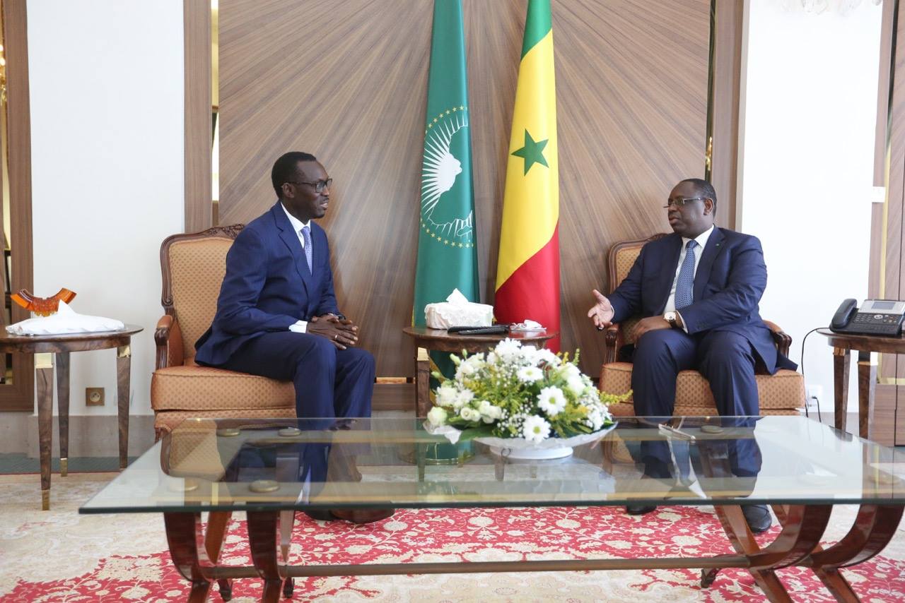 Macky a reçu Babacar Diagne...
