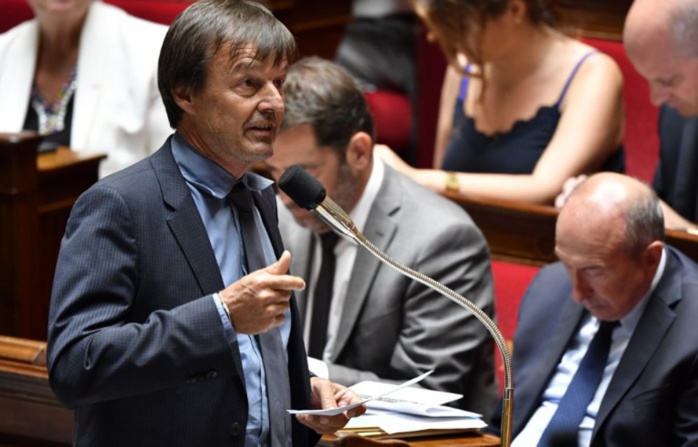 France : Nicolas Hulot, ministre de la Transition écologique, annonce son départ du gouvernement