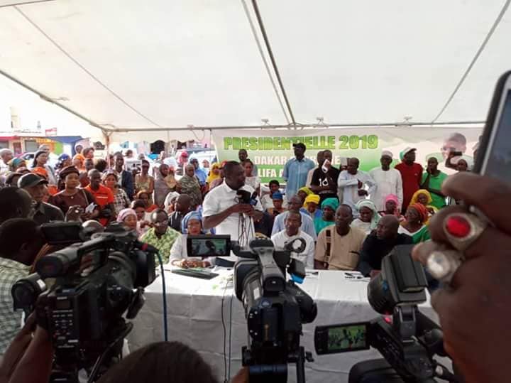 Les images du lancement du parrainage du candidat Khalifa Sall