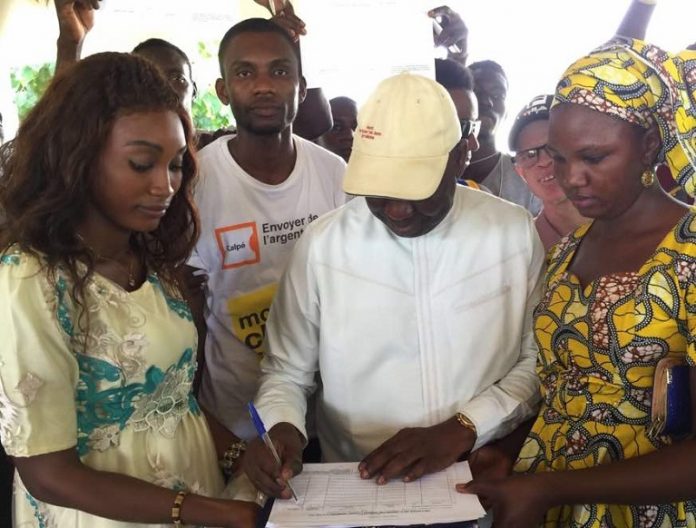 Matam : Abdoulaye Sally Sall (APR) enrôle plus de 2500 parrains en une demi-journée