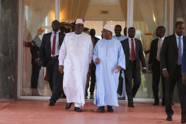 Le Président Macky Sall  à  Bamako pour...