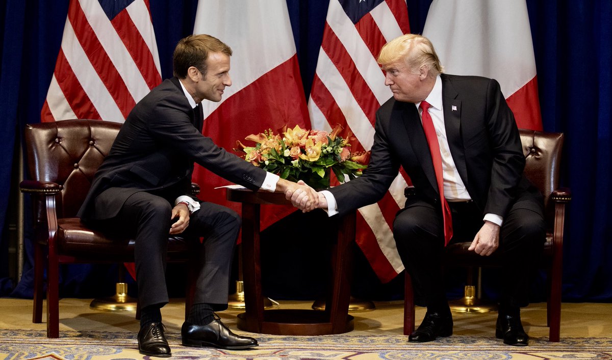 À New York, Trump et Macron s'engagent à se "coordonner sur les grands dossiers"