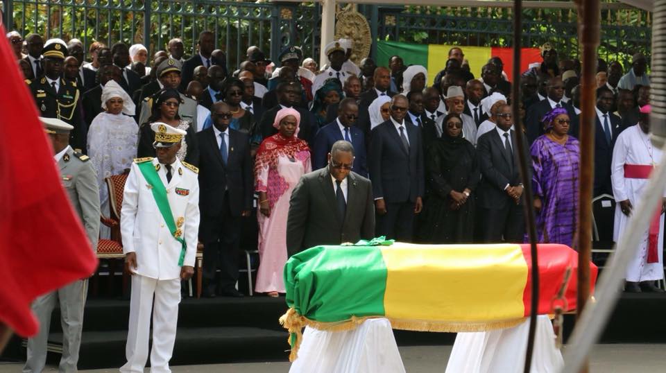 Macky Sall à Bruno Diatta : "Au nom de Senghor, Abdoulaye Wade, Abdou Diouf et moi, nous te remercions"