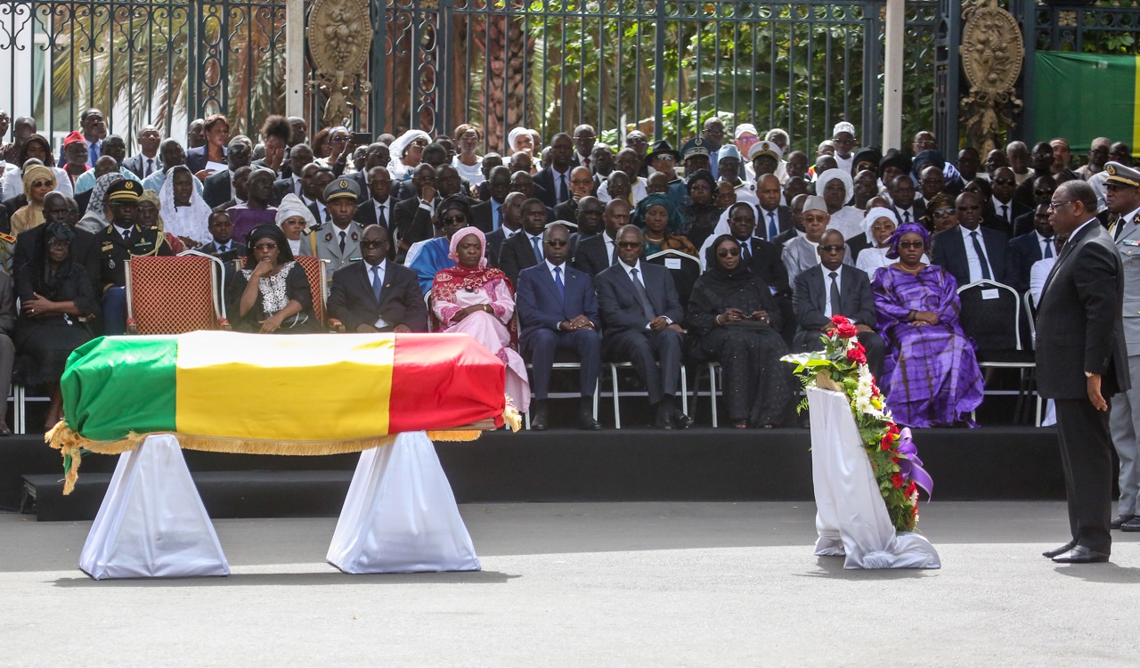 Les images de la levée du corps de feu Bruno Diatta