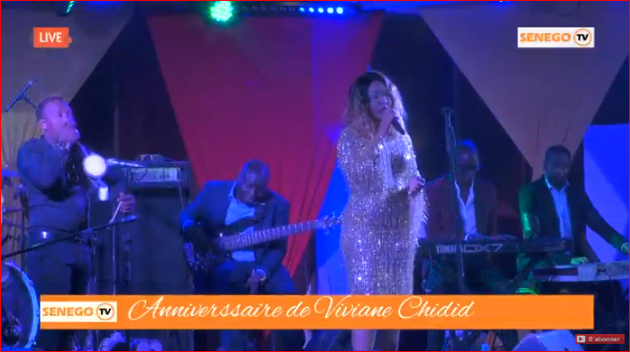 Vivez en direct l’anniversaire de Viviane Chidid en live