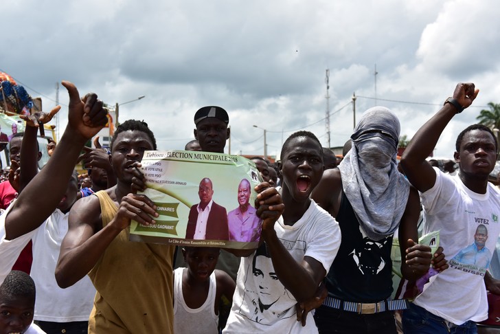 Municipales en Côte d'Ivoire : des résultats au compte-goutte sur fond de tensions