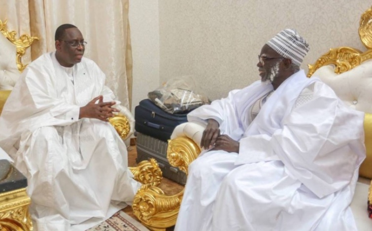 Macky Sall Au Khalife Général Des Mourides : "Je Vous Demande De Prier Pour Ma Réélection Pour..."