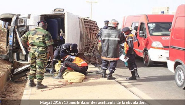 Magal 2018 : Le cortège du Pds fait un accident