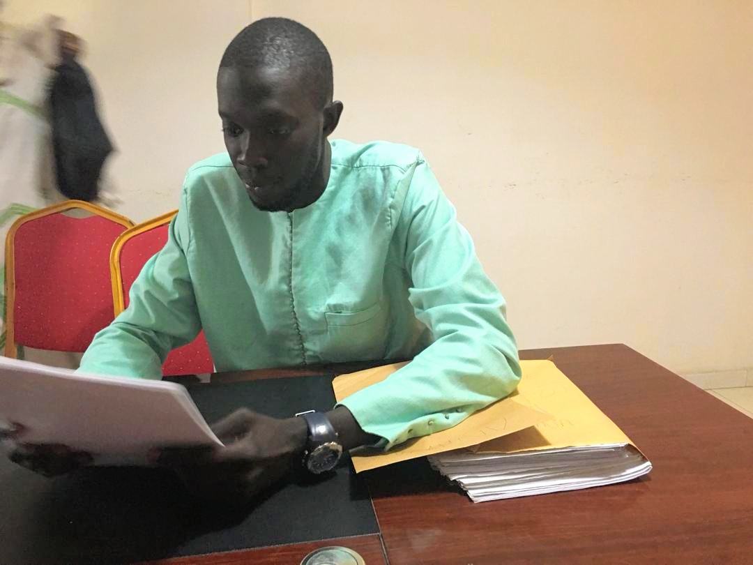 La coalition ADIANA  de thierno lo dépose un premier jet de 16.078 parrains pour Macky Sall