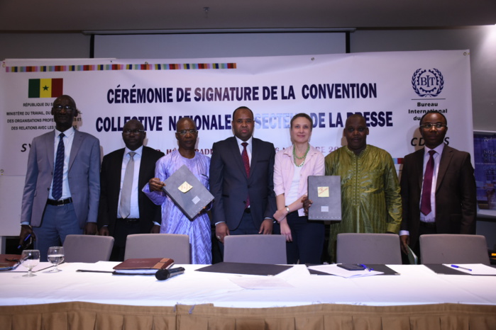 Nouvelle convention collective du secteur de presse : elle sera appliquée dans un délai d’un an (Mamadou Ibra Kane, Président CDEPS)