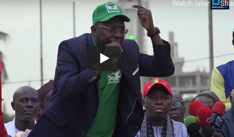 Mobilisation FRN : Pr Issa Sall du PUR : " Nous devons éliminer Macky Sall dès le 1er tour"