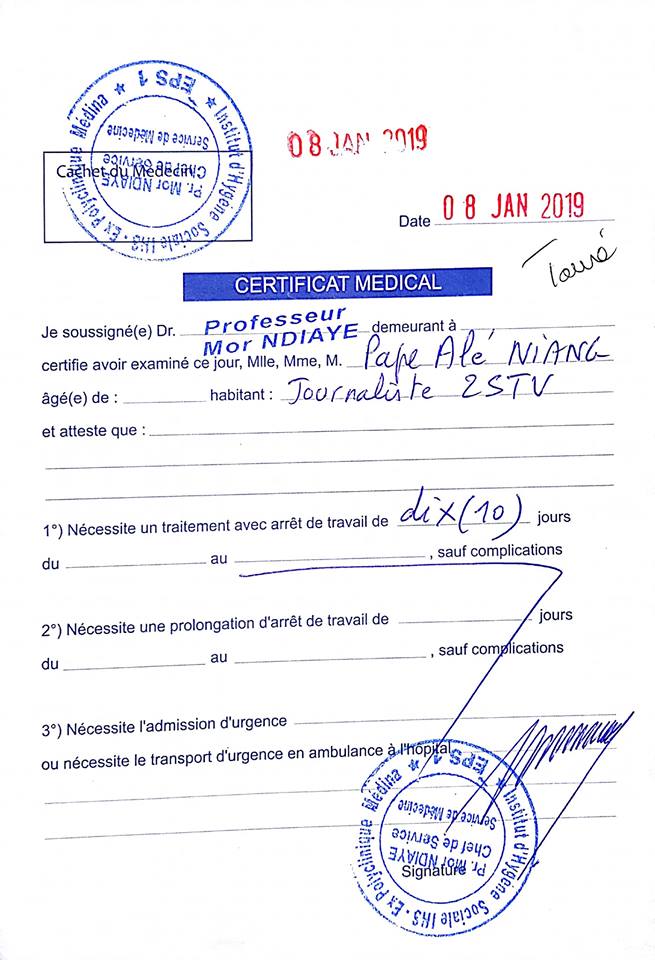 « Censure à la 2STV » : Les vraies raisons de l’absence de Pape Alé Niang dévoilées