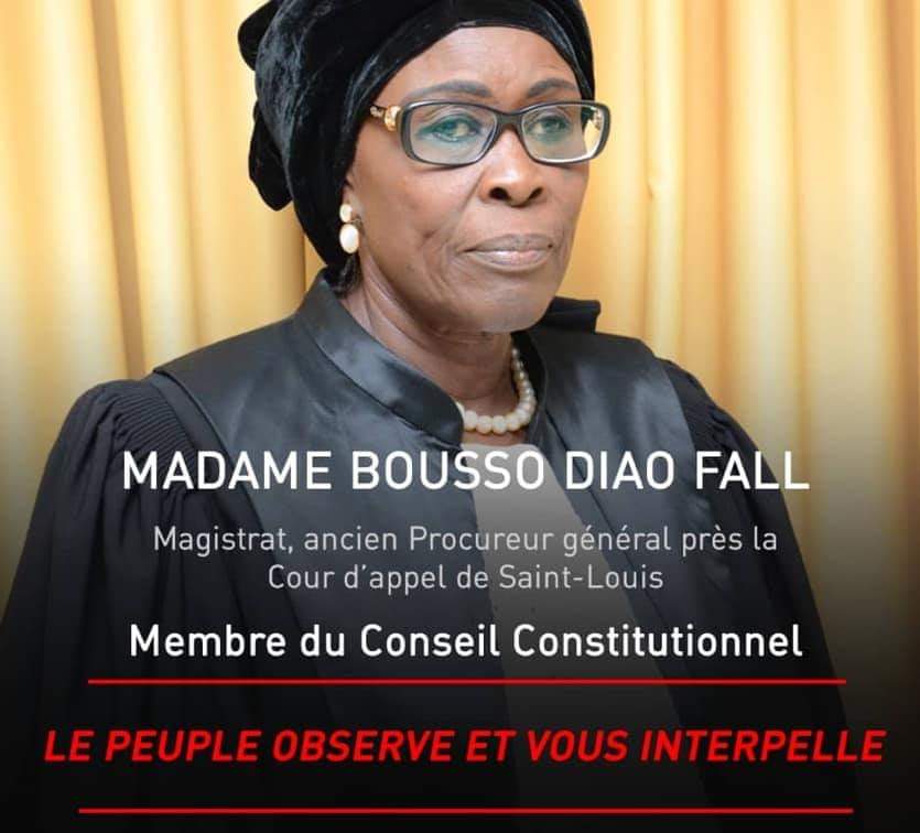 A Mme Bousso Diao Fall...