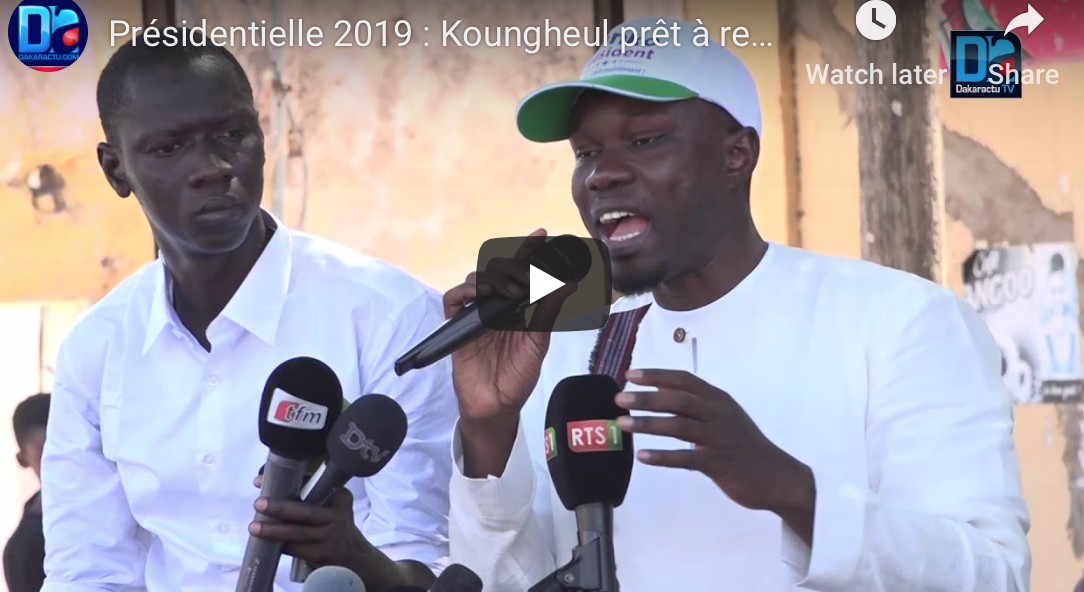 Présidentielle 2019 : Koungheul déterminée à renverser le « système » avec Ousmane Sonko