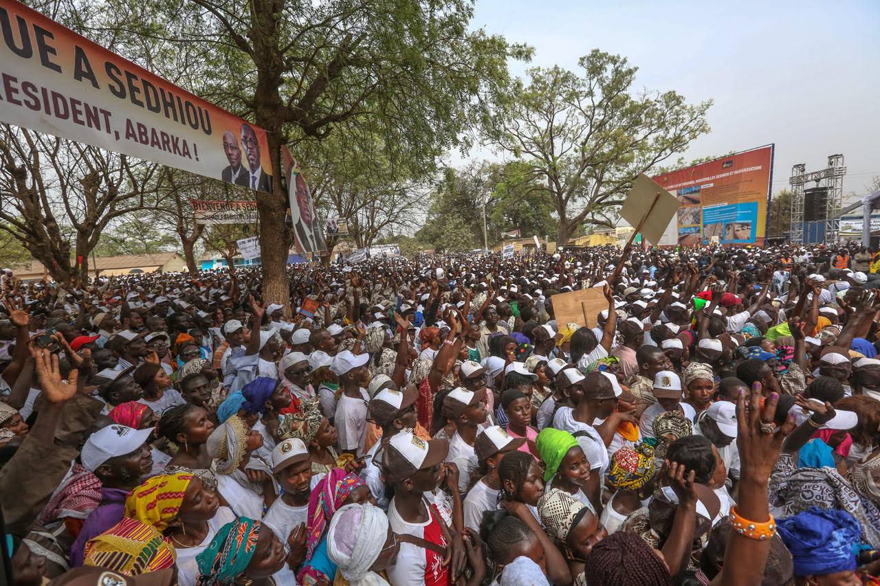 ​Arrivée à Sedhiou : Macky Sall triomphal dans le Pakao