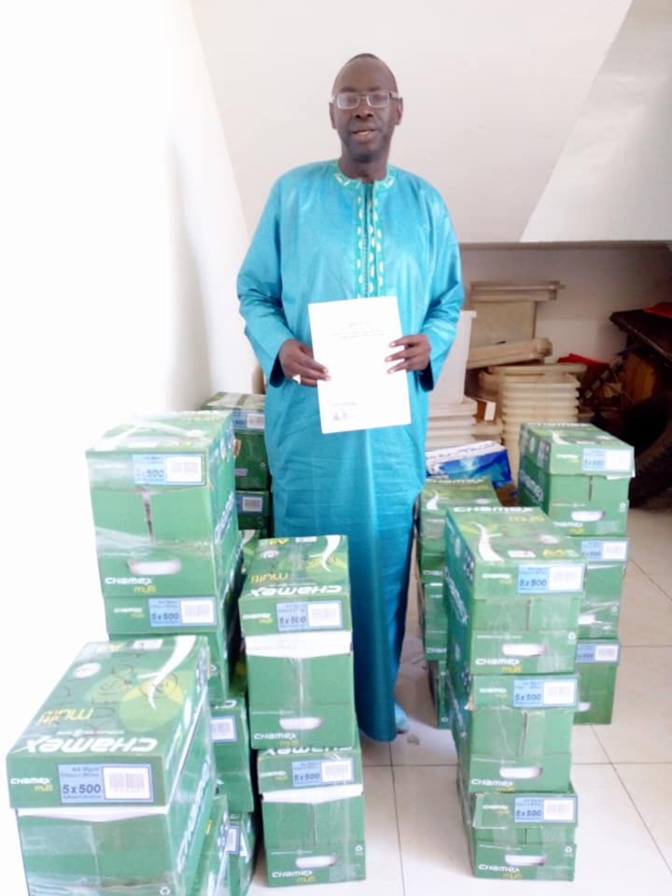 As Babacar Gueye, le mandataire de Rewmi. As Babacar Gueye, le mandataire de Rewmi.