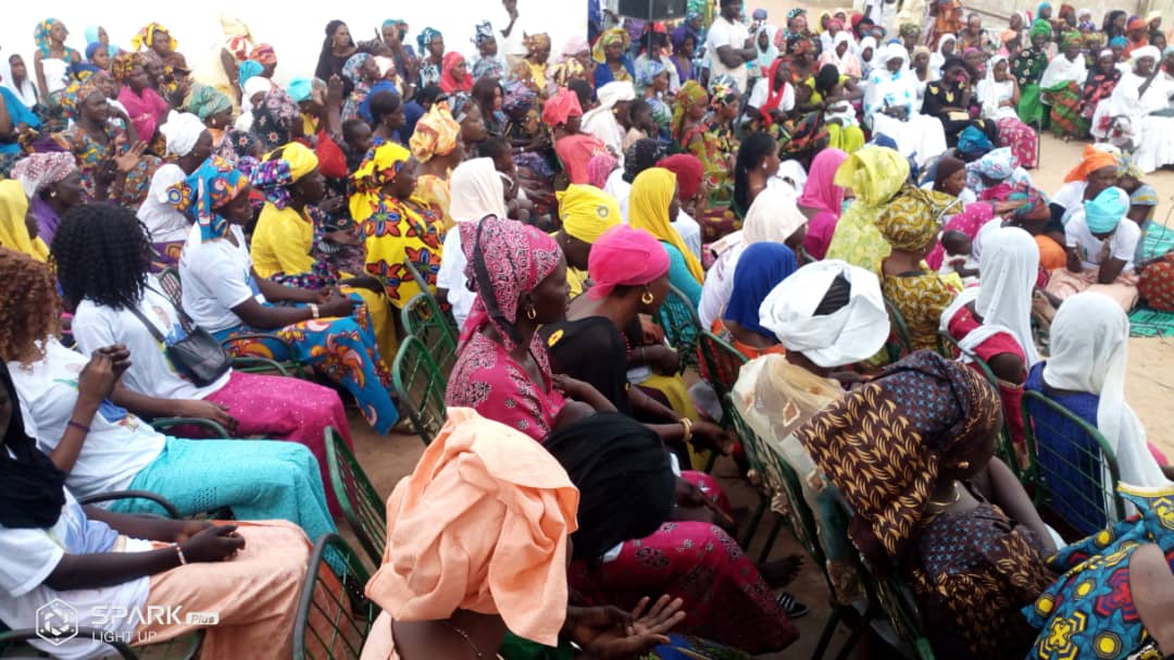 Fallou Ndiaye mobilise pour Macky (Images)